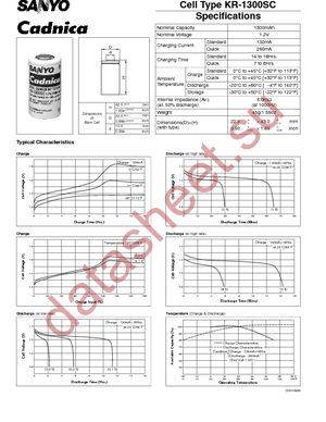 KR-1300SCF10 datasheet  